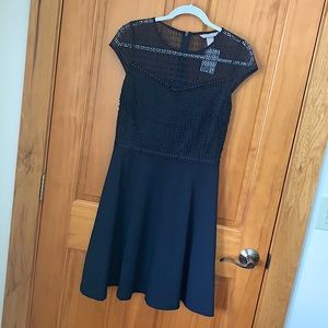 Women’s dress, navy/lace, size small, H&M, NWT